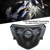 LED Headlights For BMW G310GS G310R G 310 GS R 310GS Motorcycles HeadLights With Complete Devil eyes Assembly Kit