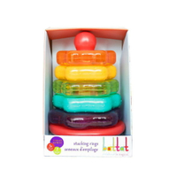 美國【B.Toys】Battat系列 貝果套圈圈-彩虹