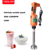 XEOLEO Commercial Hand Blender 550w Food blender Handheld mixer Juicer Food processor Baby Food Supplement Cuisine Stick bar