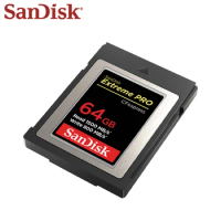 Sandisk Extreme PRO CFexpress Type B Card 64GB Read Speed Up To 1500MB/s Memory Card 4K Video CFE Type-B Card For Camera