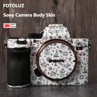 Camera Body Skin For Sony A7SIII A7M3 A7R3 A7M2 A7R2 A7SII A7M4 A7Ⅳ A7I A7 A7C 3M protector Film Decal Body Wrap Skin Case Cover