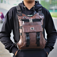 Tas Dada Tactical SC Selempang Sling Bag Chest Bag Kulit Rubber Sporty Bikers Ridding Motor Sepeda