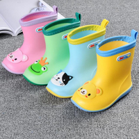 日本兒童雨鞋防滑寶寶雨靴小童男童女童四季水鞋兒童加絨雨鞋水靴  交換禮物全館免運