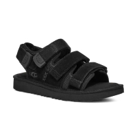 【UGG】童鞋/涼鞋/厚底鞋/真皮涼鞋/Goldencoast Multistrap(黑色-UG1152816KBLK)