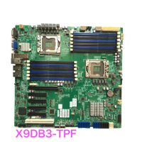 Suitable For Supermicro X9DB3-TPF Server Motherboard X79 E5-24 V2 DDR3 LGA 1356 Mainboard 100% Tested OK Fully Work
