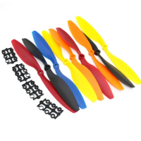 10Pcs/Lot 10x4.5" 1045 1045R CW CCW Propeller For F450 500 F550 FPV Multi-Copter RC QuadCopter Drone Blade Toys(5 Pair)