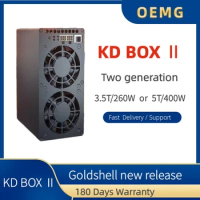 NEW version KDA Miner Goldshell KD BOX II Kadena box miner 3.5T or 5T KD BOX 2 miner new kda miner