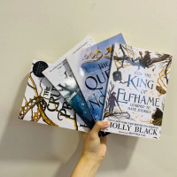 Terlaris Acara terhad masa Siri Holly Black Empat buku [STOK SIAP KL] Ratu Ketiadaan Raja Jahat Pute