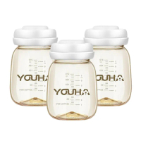 【優合】Youha PPSU寬口儲乳瓶-210ml(3入促銷組)