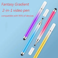 Universal 2 in 1 Stylus Macaroon Pen Touch Screen Stylus Touch Pencil Tablet Android Phone Accessories