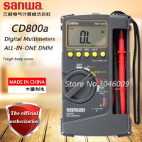 Japan sanwa CD800a digital multimeter / ALL-IN-ONE digital multimeter resistance, capacitance, frequency, duty cycle test