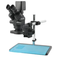 3.5X-90X Simul Focal Stereo Trinocular Microscope 4K 8MP 1080P SONY IMX334 HDMI USB Autofocus AF Measuring Microscope Camera Kit