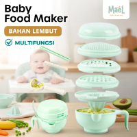Alat Mpasi Bayi 10 In 1 Multifungsi Grinding Bowl Baby Food Maker Saringan Mpasi Bayi Perlengkapan P