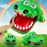 Crocodile Mouth Dentist Bite Finger Game Funny Toy Kids Child Truth or Dare Kids Toy Dentist Games