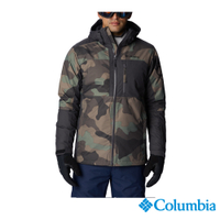 Columbia哥倫比亞 男款-Timberturner Omni-Tech 防水保暖連帽外套-迷彩 UWO98420NC