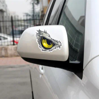 Lifelike Car Sticker on Cars Stereo Reflective Bird Hawkeye Eagle Eyes Car Side Fender Sticker Rearview Mirror Windows Decal