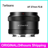7artisans 27mm F2.8 APS-C Auto Focus STM Prime Lens For Sony E-Mount Mirrorless Cameras A6300 A6400 A6500 A6600 NEX-3 NEX-3N