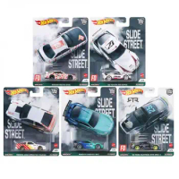 HOT WHEELS 1:64 SLIDESTREET Subaru BRZ Toyota supra AE86 S14 ford mustang Collection of die-cast alloy trolley model ornaments