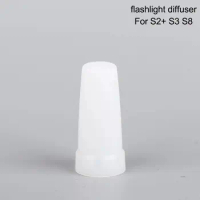 Max inner diameter 24.5mm flashlight diffuser (white) for Convoy S2 S3 S4 S5 S6 S7 S8