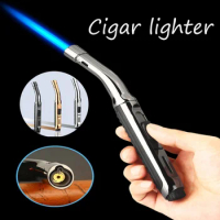 Torch Gas Lighter Windproof Lighter Cigar Butane Lighters Spray Gun Portable Jet Lighter for Stove