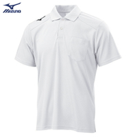 男款短袖POLO衫 32TA002001(白)【美津濃MIZUNO】