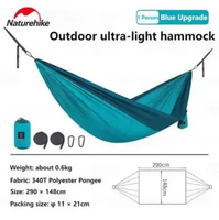 HAMMOCK ULTRALIGHT NATUREHIKE NH21DC011 SINGLE BLUE