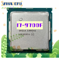 Used Core i7-9700F i7 9700F 3.0GHz Eight-Core Eight-Thread CPU Processor 12M 65W PC Desktop LGA 1151