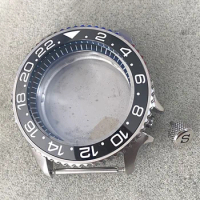 Mod Seiko SKX007 SKX009 SRPD Watch Cases fit NH35 NH36 7S 4R Janpa Movement Black S crown Men Diver NH35 Replace Dome Glass Case