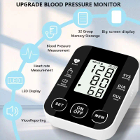 BP-S10 Digital Blood Pressure Monitor with LCD Heart Detector and Oscillometric Measuring Method Hig