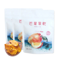 【小旭山脈】無添加糖愛文芒果乾 DRIED MANGO100g*3入組(健康無添加)