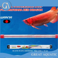 Lampu aquarium tanning for contest arwana red LED RECENT KTK 58 78 98 118 148 178 SFC ARWANA RED 4 D
