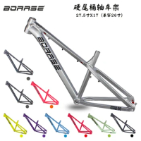 BOARSE Hard Tail Frame 26 27.5Inch Thru Axle AM MTB Mountain Bike Frame Aluminium Alloy Height 155-188cm