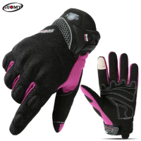 Suomy 2023 Fashion Motorcycle Gloves Summer Full Finger Moto Racing Gloves Touch Screen Breathable Motocross Guantes