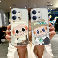 เคสโทรศัพท์ที่ใส่การ์ดเอลฟ์ปากใหญ่สำหรับ Xiaomi Redmi 15C, 15, 5G, 4G, A5, POCO C85, C71, วัสดุ TPU 