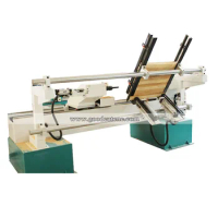 automatic cnc wood lathe machine with auto loading device