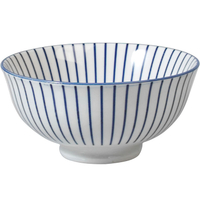《Rex LONDON》瓷製餐碗(射線藍12cm) | 飯碗 湯碗