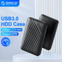 ORICO USB3.0 PC Case Hard Drive Enclosure 2.5 Inch SATA to Micro B HDD SSD Case Support Auto Sleep for PC Laptop Notebook HDD
