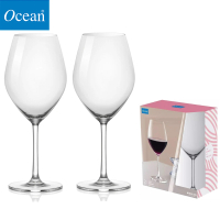 【Ocean】波爾多紅酒杯 595cc 2入禮盒組 Sante系列(紅酒杯 紅酒杯禮盒組)