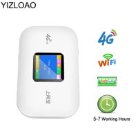 YIZLOAO Unlock 4G Wifi Router Mini 3G 4G Lte Wireless/Portable/Pocket Wifi Mobile Hotspot Car Wi-fi Router With Sim Mifi