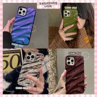 ◤CUCI GUDANG◥ Silk Pattern Wrinkle Case - Softcase/ Casing HP for iPhone XR XSMAX 11 12 13 14 15 PRO