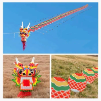 free shipping 50m chinese dragon kite flying handle line traditional kite eagle kite professional wind kites octopus kite Winder
