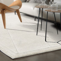 范登伯格 - FARA 比利時進口立體簡約地毯-菱格 (200 x 290cm)