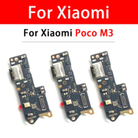 USB Charging Port Board Flex Cable Connector For Xiaomi Poco M3 USB Charge Dock Port Socket Connector Flex Cable