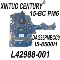 Suitable for HP 15-BC laptop motherboard L42988-001 DAG35PMBCC0GTX1060 3G CPU SR3Z0 I5-8500H N17E-G1-A1 DDR4 100% test