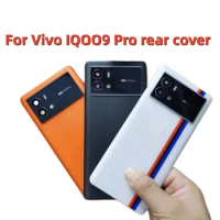 For Vivo IQOO9 Pro Back Battery Cover Door Housing case Rear Glass cover for iQOO 9 Pro 5G Battery Cover