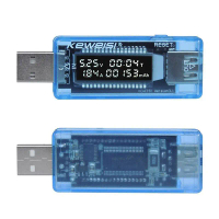 USB 5V 9V 12V 20V QC 2.0 3.0 Voltan Penguji USB Penguji USB semasa OLED