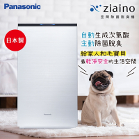 【Panasonic 國際牌】Ziaino除菌脫臭空間空氣清淨機