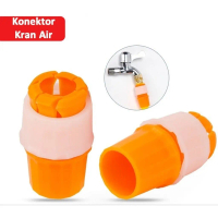 5 Pcs Konektor Selang Air Sambungan Selang Keran Air Fleksibel Anti Panas