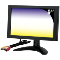 【CHICHIAU】雙AV 9吋LED液晶螢幕顯示器(支援雙AV端子輸入)