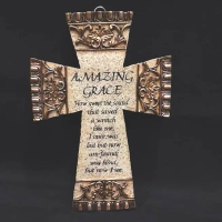 Salib Gantung Ukir Amazing Grace